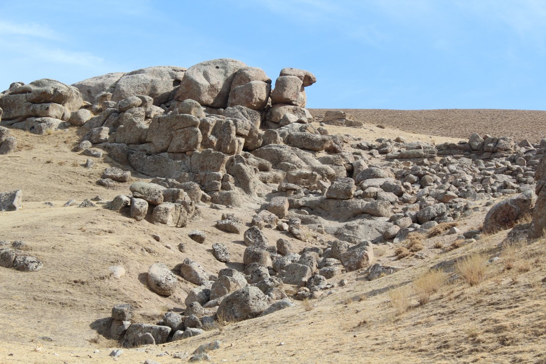 Amazing bizarre monuments - giant boulders