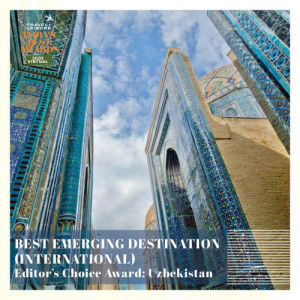 India's Best Awards -ウズベキスタンは最も有望な観光地です 