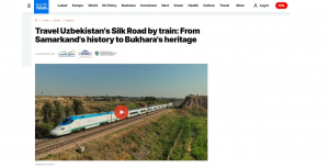 Euronews: Traveling the Silk Road: Exploring Uzbekistan by train