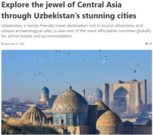 The Times Kuwait: Uzbekistan - the pearl of Central Asia