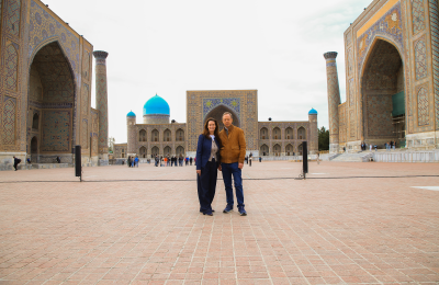 Главный редактор The Independent Джордж Грейг посетил Узбекистан